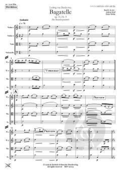 Bagatelle op. 33, Nr. 4 von Ludwig van Beethoven 