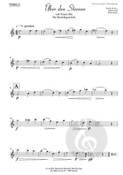 Über den Sternen von Franz Abt 