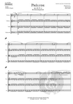 Prélude op. 28, Nr. 4 von Frédéric Chopin 