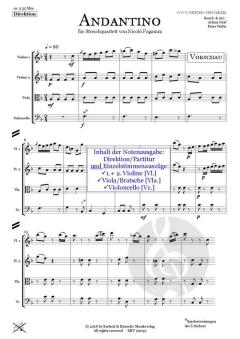 Andantino von Niccolò Paganini 
