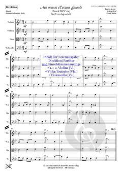 2 Bach Choräle BWV 269 und BWV 347 von Johann Sebastian Bach 