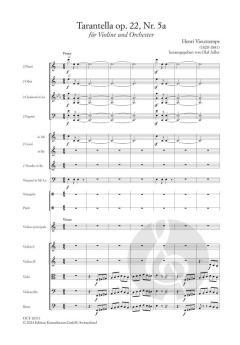 Tarantella op. 22/5a von Henri Vieuxtemps 