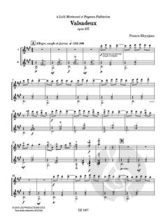 Valsadeux op. 257 von Francis Kleynjans 