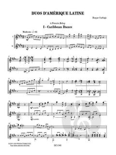 Duos d'Amérique latine von Roque Carbajo 
