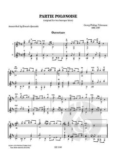 Partie polonaise von Georg Philipp Telemann 