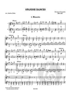 Spanish Dances von Enrique Granados 