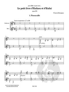 Le petit livre d'Eufneu et d?Eufni op. 273 von Francis Kleynjans 