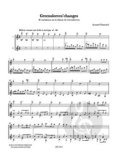 Greensleeves - Changes von Arnaud Dumond 