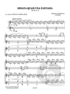 Sonata quasi una fantasia op. 27, no. 2 von Ludwig van Beethoven 