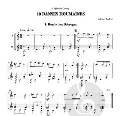 10 Danses roumaines von Adrian Andrei 