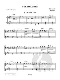For Children, 32 Selected Pieces von Béla Bartók 
