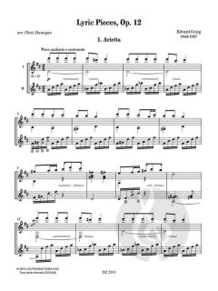 Lyric Pieces op. 12 von Edvard Grieg 