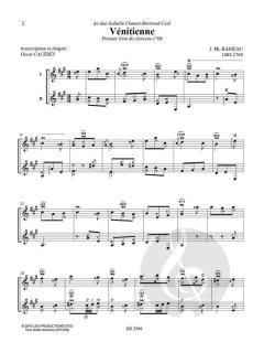 Pièces de clavecin pour 2 guitares 1 von Jean-Philippe Rameau 