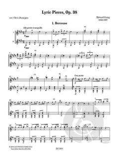 Lyric Pieces op. 38 von Edvard Grieg 