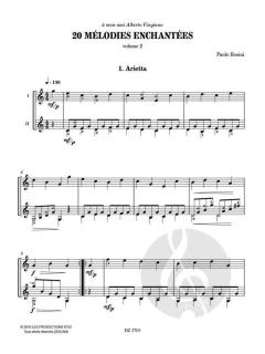 20 Mélodies Enchantées 2 von Paolo Rosini 