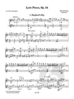 Lyric Pieces op. 54 von Edvard Grieg 