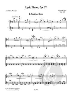 Lyric Pieces op. 57 von Edvard Grieg 