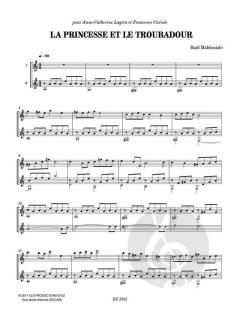 La Princesse et Le Troubadour von Raúl Maldonado 