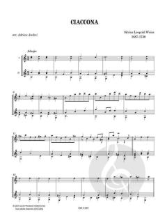 Ciaccona von S.L. Weiss 