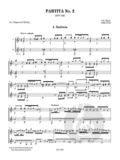 Partita No. 2 von Johann Sebastian Bach 