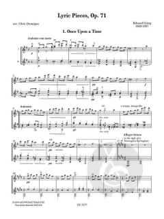Lyric Pieces op. 71 von Edvard Grieg 