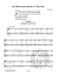 Two Movements, Based On ?Dies Irae? von Nejc Kuhar 