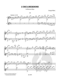 3 Decamerooms von Giorgio Mirto 