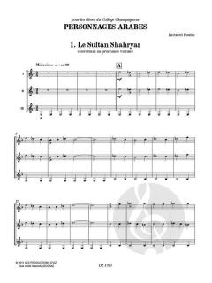 Personnages arabes von Richard Poulin 