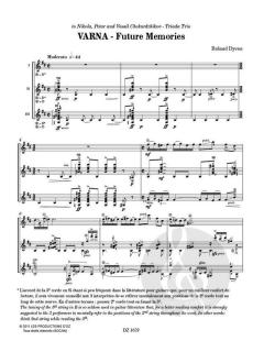 VARNA - Future Memories von Roland Dyens 