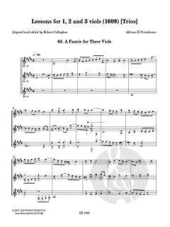 Lessons for 1, 2 and viols (1609) von Alfonso Ferrabosco The Younger 