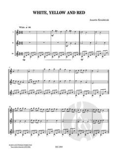 White, Yellow and Red von Annette Kruisbrink 