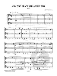 Amazing Grace Variations 2011 von Siyoh Tomiyama 