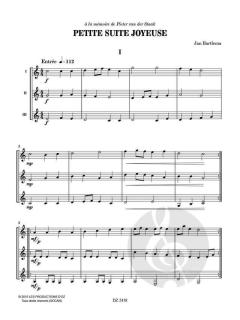 Petite suite joyeuse von Jan Bartlema 