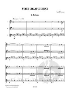 Suite Lilliputienne von Luc Lévesque 