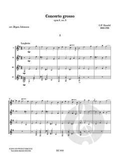 Concerto grosso op. 6, no. 3 von Georg Friedrich Händel 