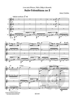 Suite Colombiana no 2 von Jaime Córdoba 