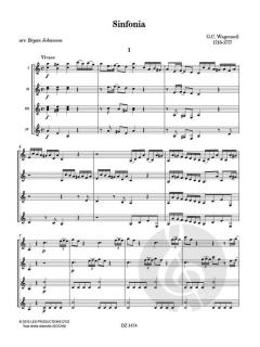 Sinfonia, WV 418 von Georg Christoph Wagenseil 