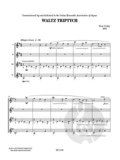 Waltz Triptych von Dan Cosley 