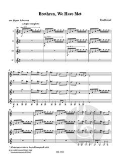 Brethren, We Have Met von Traditional 