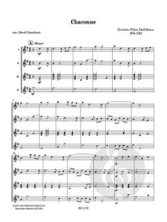 Chaconne von Evaristo Felice dall' Abaco 