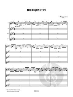 Blue Quartet von Philippe Loli 
