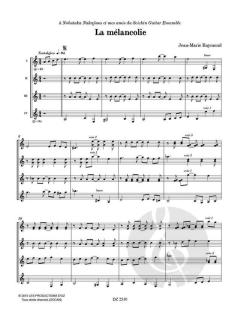 Collection "Les sentiments" La mélancolie von Jean-Marie Raymond 