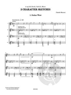 3 Character Sketches von Claudio Maccari 