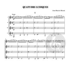 Quatuors ludiques von Jean-Maurice Mourat 
