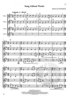 Quartets For Developing Violinists von Douglas Townsend im Alle Noten Shop kaufen