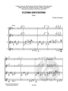 Ultimo Encuentro von Claudio Camisassa 