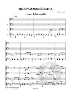 Trois Paysages Sélénites von Luc Lévesque 