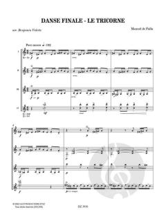 Danse Finale - Le Tricorne von Manuel de Falla 