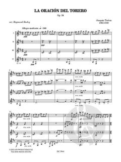 La Oración Del Torero von Joaquín Turina 