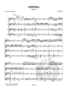 Sinfonia BWV 29 von Johann Sebastian Bach 